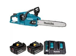 Пила цепная аккумуляторная (36V / (2xBL1850B,DC18RD)/ BL / Шина 35 см) MAKITA DUC355PT2