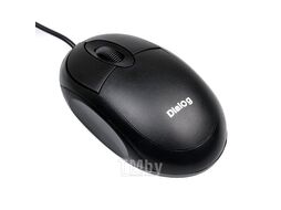 Мышь MOC-10U Dialog Comfort Optical - 3 кнопки ролик прокрутки, USB