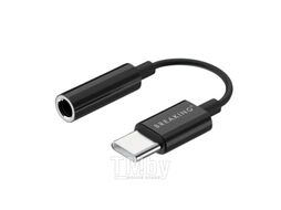 Адаптер AUX 3.5мм - USB-C Breaking 24560 (черный)