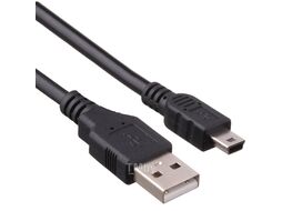 Кабель ExeGate EX138938RUS USB Type-A - miniUSB (1.8 м, черный)