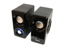 Акустическая система Dialog AST-25UP BLACK- 2.0, 6W RMS, питание от USB