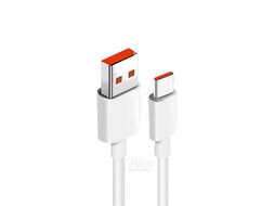 Кабель USB - USB Type-C (1,0m) "Xiaomi" [BHR6032GL] White, 6A