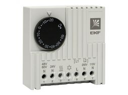 Термостат NO/NC (охлаждение/обогрев) на DIN-рейку 5-10A 230В IP20 EKF PROxima