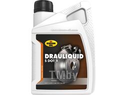 Жидкость тормозная 1L DRAULIQUID-S DOT 4 ( FMVSS 116 DOT 4, SAE J1703, ISO 4925 ) KROON-OIL 04206