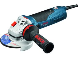 УШМ (болгарка) одноручная BOSCH GWS 17-125 CIE в кор. (1700 Вт, диск 125х22 мм, вибро, плавный пуск, регул. об.) (060179H002)