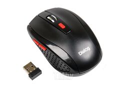 Мышь MROP-01U BLACK Dialog 2.4G Optical - 5 кнопок ролик прокрутки, USB