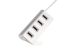 Разветвитель REXANT 4 USB-port серебристый