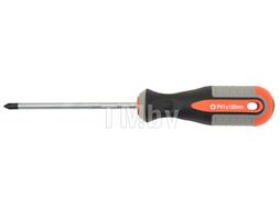 Отвертка стержневая крестовая ROUND GRIP, PH1x100 мм Ombra 751110