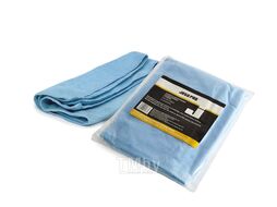 Полировальная салфетка многоразовая Microfiber cleaning, микрофибровая, голубая, 320х360мм в инд.уп. JETA PRO YF20110100