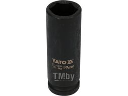 Головка торцевая ударная 1/2" 6гр. 19мм L78мм CrMo Yato YT-1039