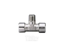 Соединитель T-образный M1/4" - F1/4" - F1/4" WALCOM 14341