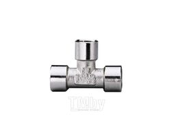 Соединитель T-образный F1/4" - F1/4" - F1/4" WALCOM 14351