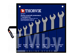 Набор ключей гаечных рожковых в сумке, 6-27 мм, 7 предметов Thorvik OEWS007