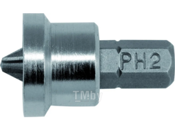 Бита PH2х25мм 1/4" с огранич. (20шт) S2 HRC58-62 Yato YT-7980