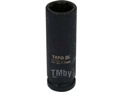 Головка торцевая ударная 1/2" 6гр. 17мм L78мм CrMo Yato YT-1037