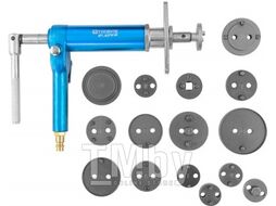 Приспособление с пневматическим приводом для возврата поршней дисковых тормозных механизмов в наборе, 16 предметов Thorvik ACPTK16P