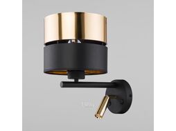 Настенный светильник TK Lighting 2579 Hilton Black Gold