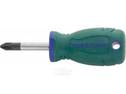 Отвертка стержневая крестовая ANTI-SLIP GRIP, PH2х38 мм JONNESWAY D77P238