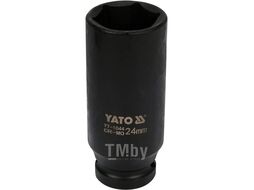 Головка торцевая ударная 1/2" 6гр. 24мм L78мм CrMo Yato YT-1044