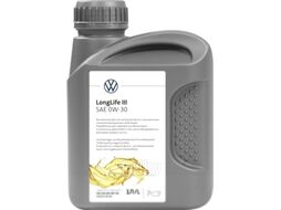 Масло моторное синтетическое 1л 0W-30 LongLife III 504/507, бренд VW, произв. ЛЛК VAG GVWR52195M2