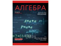 Тетрадь предметная 48л кл. Алгебра.Journal Эксмо ТТ487187