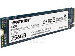 Накопитель SSD M.2 PCI Exp. 3.0 x4 - 256GB Patriot [P300P256GM28]