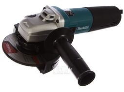 УШМ (болгарка) одноручная MAKITA 9565 CVR в кор. (1400 Вт, диск 125х22 мм, плавный пуск, регул. об.)