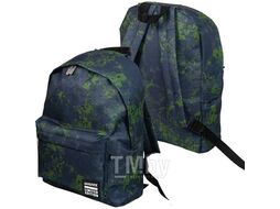 Рюкзак подростковый 40х30х14 "Grunge Green" 1 отделение на молнии, 1 передний карман deVente 7032293