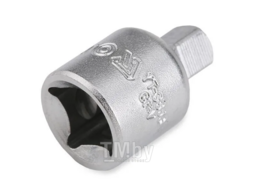 Головка-переходник 3/8"(F)x1/4"(М), CrV Yato YT-3853