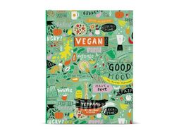 Тетрадь А5 160л на кольцах "VEGAN", 7БЦ со сменным блоком Альт 7-160-081/101