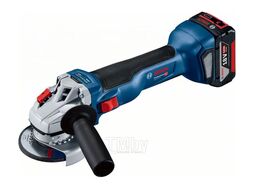 УШМ (болгарка) аккумуляторная BOSCH GWS 18V-10 L-BOXX (18.0 В, 2 акк., 5.0 А/ч, Li-Ion, диск 125х22.0 мм)