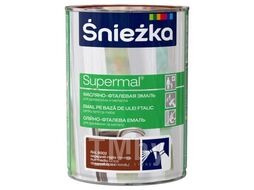 Эмаль масляно-фталевая SUPERMAL средний орех RAL 8002 0.4л 8/1344 Sniezka