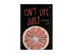 Блокнот А4 160л престиж "JUICY LIFE. ГРЕЙПФРУТ", клетка, тв. обл., глянц. ламинация Альт 3-160-490/13