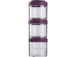 Набор контейнеров Blender Bottle GoStak Tritan / BB-G100-PLUM (сливовый)