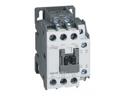 Контактор CTX3 3P 9A 1но1нз =24V Legrand 416081