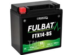 Аккумулятор GEL FTX14-BS (150x87x145) 12Ач +/- (husqvarna) FULBAT 550923