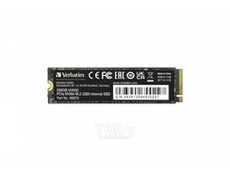 Внутренний SSD M.2 2280 PCIe 3.0 x4 - 256GB Verbatim Vi3000