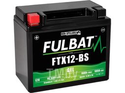 Аккумулятор GEL FTX12-BS (150x87x130) 10Ач -/+ FULBAT 550922