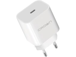 Зарядное устройство сетевое Crown CMWC-3031F (белый)