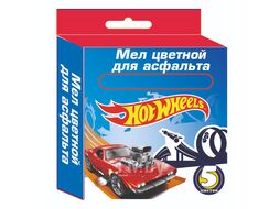 Мелки цветные для асфальта Jumbo 5 шт "Hot Wheels" Centrum 72548