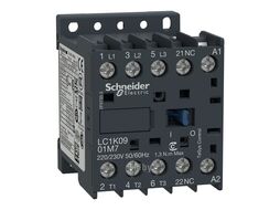 Контактор K 3P, 9 A, НЗ, 24V 50/60 гц,зажим под винт Schneider Electric LC1K0901B7