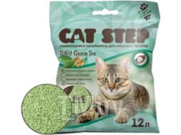 Наполнитель для туалета Cat Step Tofu Green Tea / 20333004 (12л)