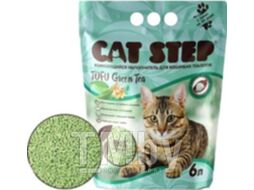 Наполнитель для туалета Cat Step Tofu Green Tea / 20333002 (6л/2.7кг)