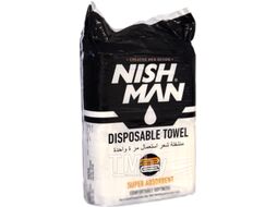 Полотенца одноразовые для парикмахерской NishMan Disposable Towel (100шт)