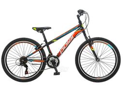 Велосипед Polar Bike Sonic 24 / B242S31200 (черный/оранжевый)