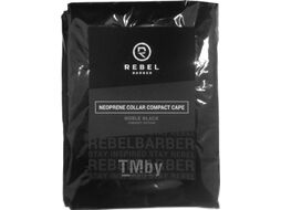 Накидка парикмахерская Rebel Barber Noble Black Сompact Edition RB034