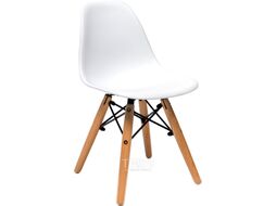 Стул детский Stool Group Eames Small / 8056S (белый/деревянные ножки)