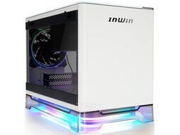 Корпус InWin A1 Plus White (IW-A1PLUS-WHITE) (m-ITX, 650W, 2хUSB3.0, с окном)