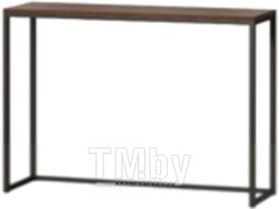 Консольный столик Millwood Пекин 3 Л 100x40x85 (дуб табачный Craft/металл черный)