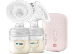 Молокоотсос электрический Philips AVENT Premium Plus Natural Motion / SCF393/11 (розовый)